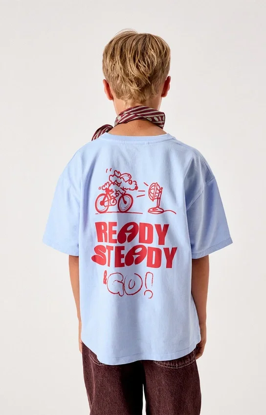 Camiseta infantil Fizvalley Referencia: KFIZ02AIH26