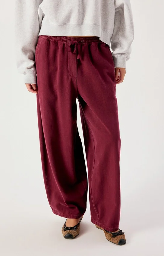 Pantalones de chándal de corte globo para mujer Lycaz Referencia: LYC10CH26