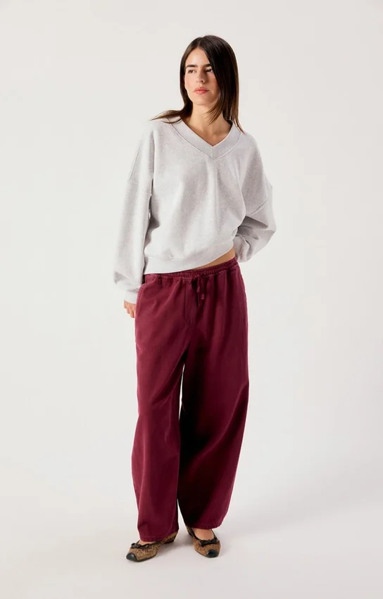 Pantalones de chándal de corte globo para mujer Lycaz Referencia: LYC10CH26