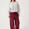 Pantalones de chándal de corte globo para mujer Lycaz Referencia: LYC10CH26